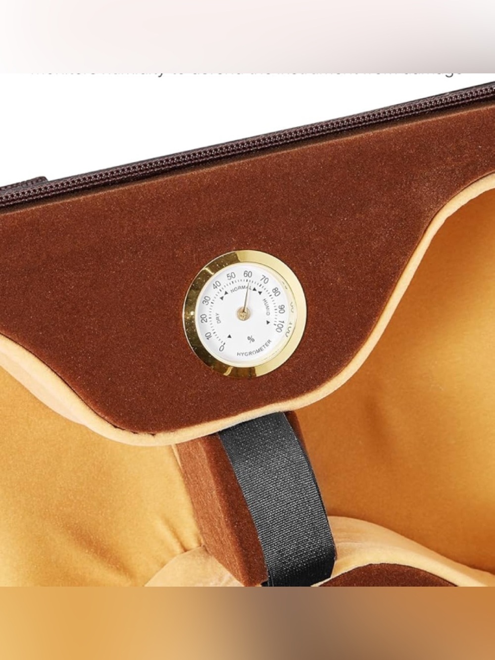 VEVOR 4/4 Full Size Violin Case, Built-in Hygrometer, New with tag and key. - Picture 5 of 16